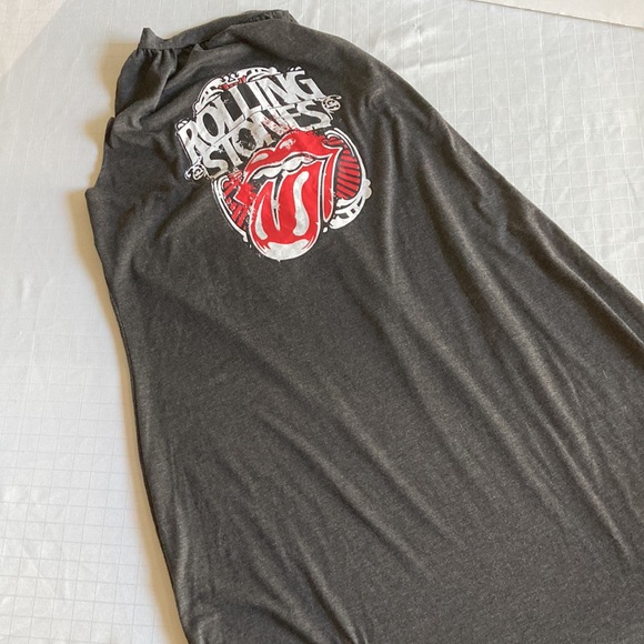 Rolling Stones halter top maxi dress t shirt material size XL - Picture 5 of 8